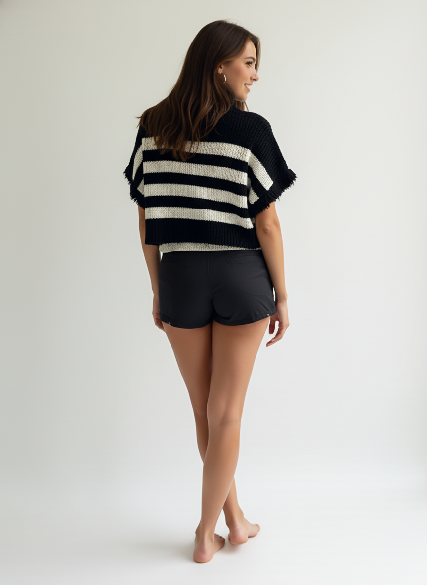 Metro Stripe Sweater